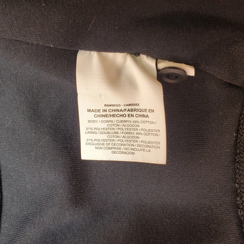 Nike Tech Fleece Hoodie Sweatshirt Womens XS Black Asymmetrical Zip Performance